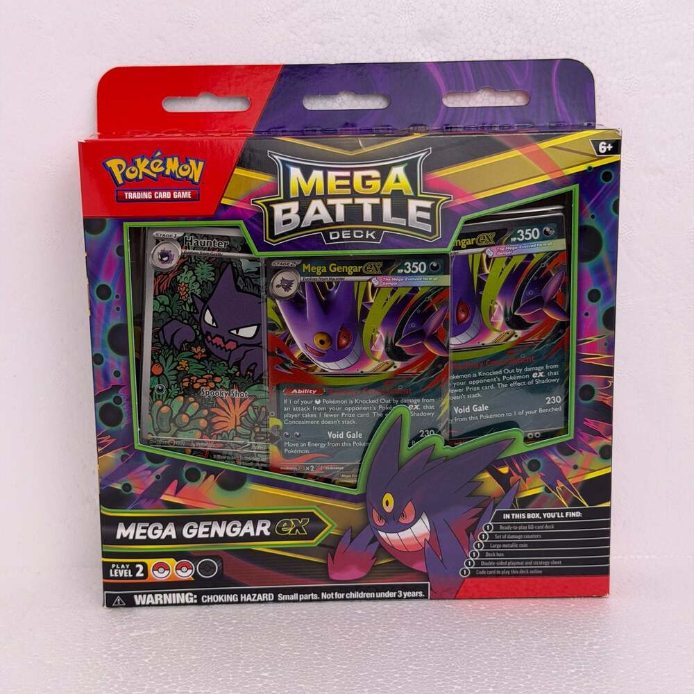 Pokémon Trading Card Game Mega Battle Deck - Mega Gengar ex
